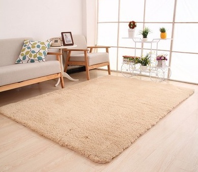 Living Room Rug Area Solid Carpet Fluffy Soft Home Decor White Plush Carpet Bedroom Carpet Kitchen Floor Mats White Rug Tapete - Image 7
