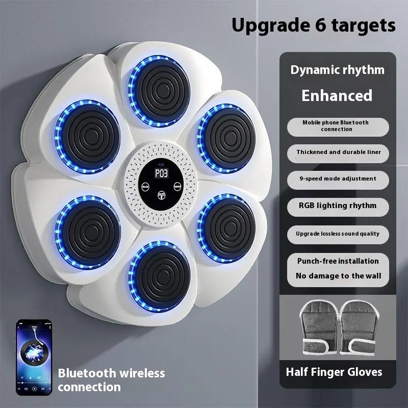 Smart Bluetooth Wireless Boxing Home Exercise Fitness Boxing Equipment - Image 4