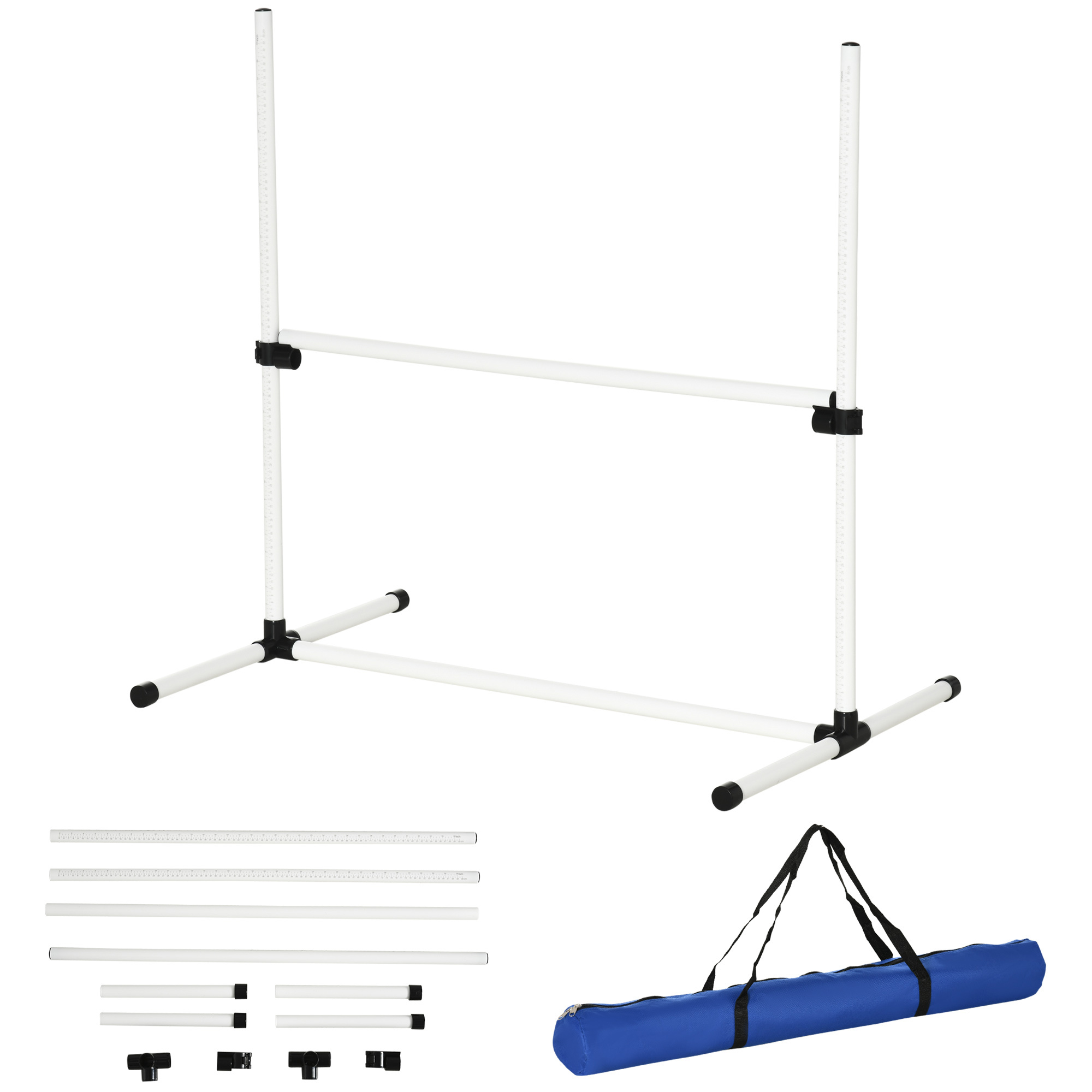 4-piece Dog Agility Training Equipment With Height-adjustable Jumping Poles - Image 5