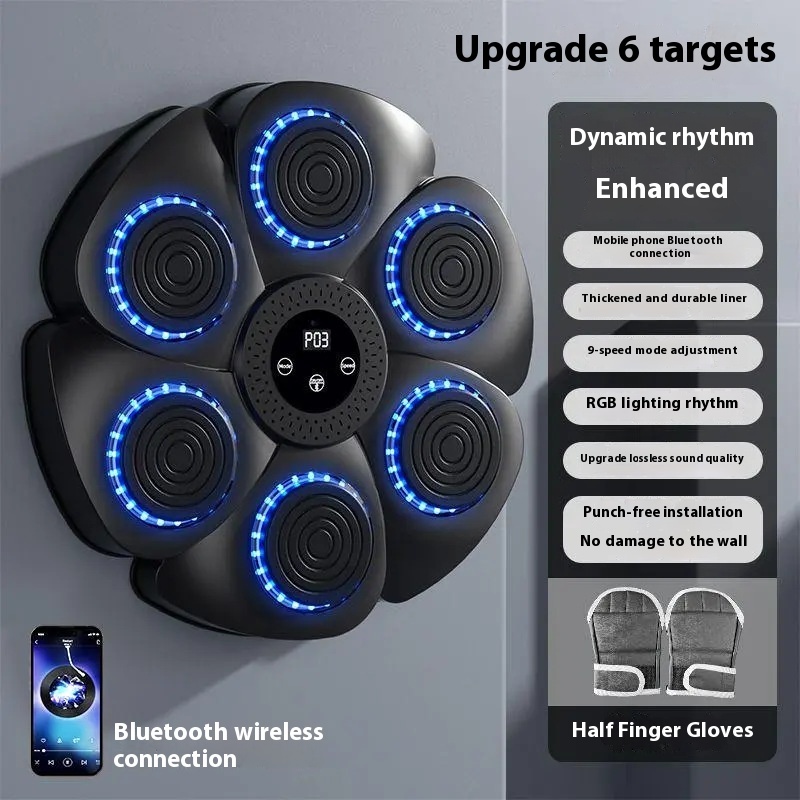 Smart Bluetooth Wireless Boxing Home Exercise Fitness Boxing Equipment - Image 7