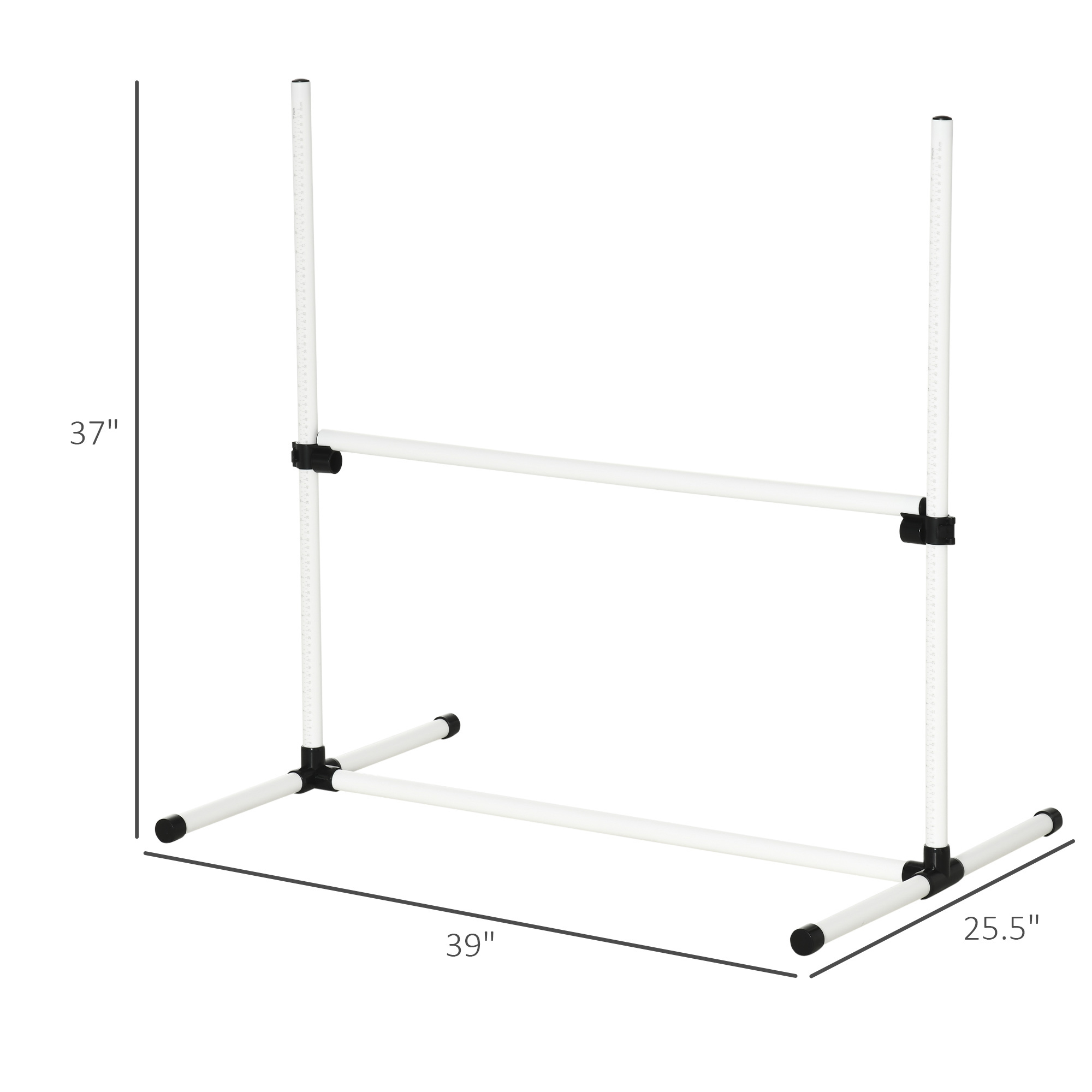 4-piece Dog Agility Training Equipment With Height-adjustable Jumping Poles - Image 4