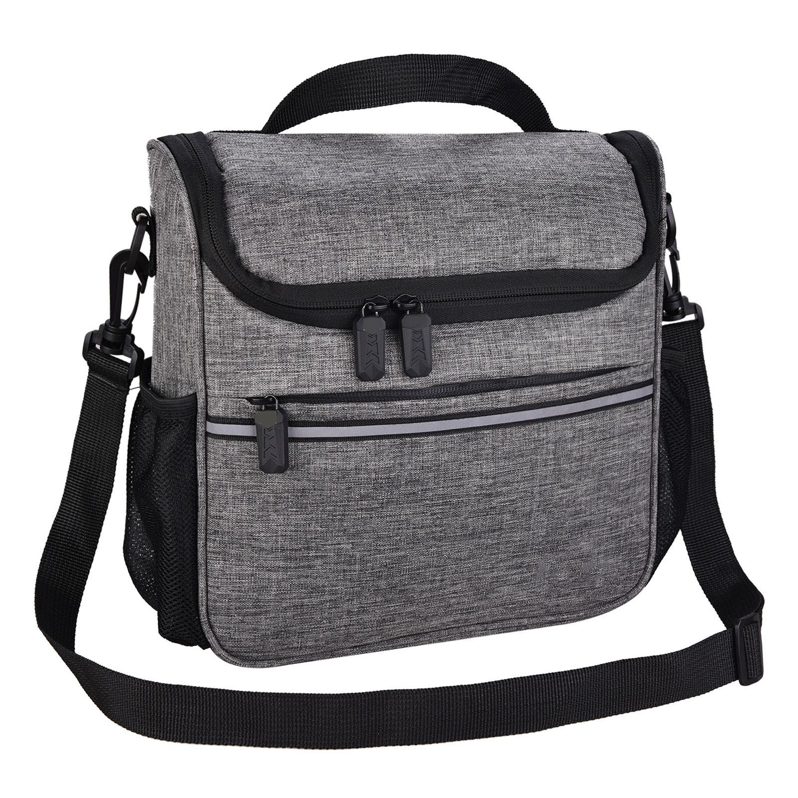 Waterproof Bike Handlebar Insulated Cooler Bag Front Bag Mountain Road Bicycle Cycle Handlebar Basket Bag Pannier Shoulder Bag - Image 2