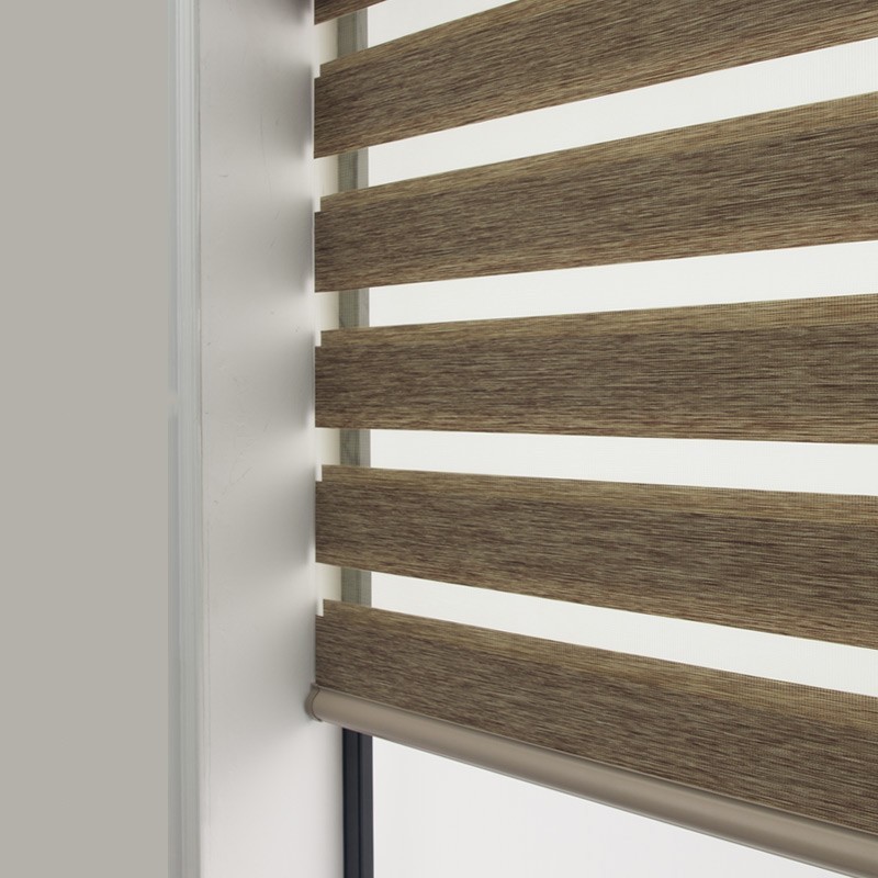 Soft Gauze Curtain Semi-Shading Rolling Curtain Roll-Up Curtain Electric Zebra Curtain - Image 3