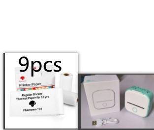 Portable Mini Thermal Label Printer Home Photo Printer Student Wrong Question Printer Bluetooth-compatible Mini Label Printer Price Tag - Image 10
