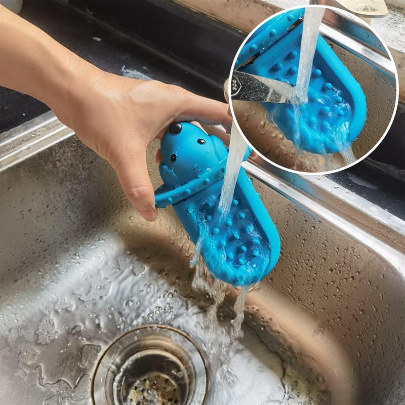 PROKEl Soft Rubber Toy Puppy Slow Feeder PadPeanutButter Treat Dispenser Training Aid DogCrateTraining Tool -Reduce Boredom Anxiety.Distraction For Dogs - Image 2